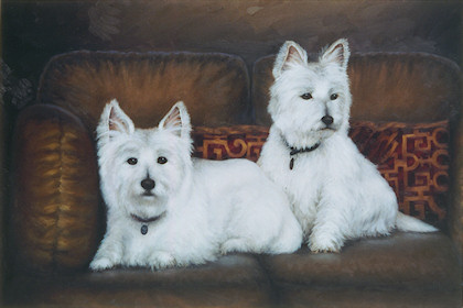 White Dogs - Leroy & Tandy Mitchell Collection (owners of Cinemark)