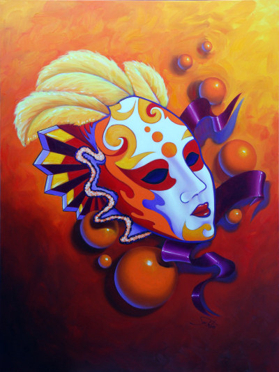 Carnival Mask - Contempo by Sambataro